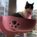 Cama Suspensa de Janela para Gato e Cachorro com Ventosa SkyRest