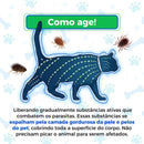 Coleira Anti Pulgas, Carrapatos e Mosquitos 100% Natural – Proteção até 8 Meses | Meu Pet