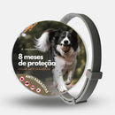 Coleira Anti Pulgas, Carrapatos e Mosquitos 100% Natural – Proteção até 8 Meses | Meu Pet