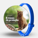 Coleira Anti Pulgas, Carrapatos e Mosquitos 100% Natural – Proteção até 8 Meses | Meu Pet