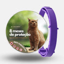 Coleira Anti Pulgas, Carrapatos e Mosquitos 100% Natural – Proteção até 8 Meses | Meu Pet