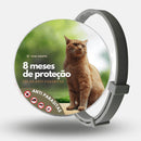 Coleira Anti Pulgas, Carrapatos e Mosquitos 100% Natural – Proteção até 8 Meses | Meu Pet