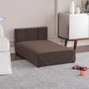 Cama Box Conforto Firme com Estrutura de Madeira para Cachorro e Gato Lupzy