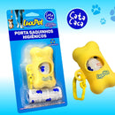 Porta Saquinhos Higiênicos 2 Refis + Refis Avulsos CataCaca | Meu Pet