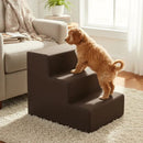 Escada 3 Degraus Impermeável em Suede para Cachorro e Gato Meu Pet