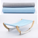 Rede Luxo CatHammock™ – Descanso Elevado com Base de Madeira