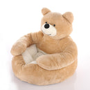 Cama Urso Anti Ansiedade para Cachorro e Gato Macia Lavável