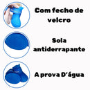 Tênis Botinha de Silicone Impermeável para Pets (4 Unidades) 🐾