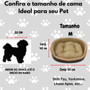 Cama Macia Lavável para Cachorro e Gato Modelo Europa