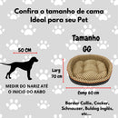 Cama Macia Lavável para Cachorro e Gato Modelo Europa