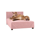 Cama Box Conforto Firme com Estrutura de Madeira para Cachorro e Gato Lupzy