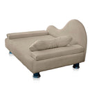 Cama Sofá em Suede Macia para Cachorro e Gato Pequeno Porte Lupzy