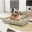 Cama Sofá em Suede Macia para Cachorro e Gato Pequeno Porte Lupzy