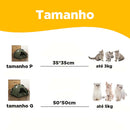 Cama Toca Barraca para Gato - Muttly™