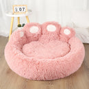 Cama Anti Ansiedade Formato Pata para Cachorro e Gato Pawzy