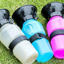 Garrafa Portátil Copinho Pet 500ml para Passeios e Viagens – Lupzy™ | Hidratação Fácil Sem Vazamentos