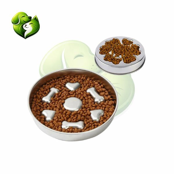 Comedouro Lento 2 em 1 para Cães – Alimentação Segura e Saudável | Meu Pet