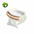 Comedouro de Porcelana Elevado para Gatos – Melhora a Digestão e Reduz Refluxo – Lupzy™