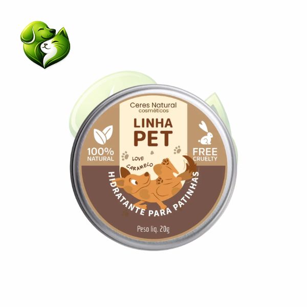 Hidratante para Patas Ressecadas de Cachorro e Gato Lambível CuidaPatinhas