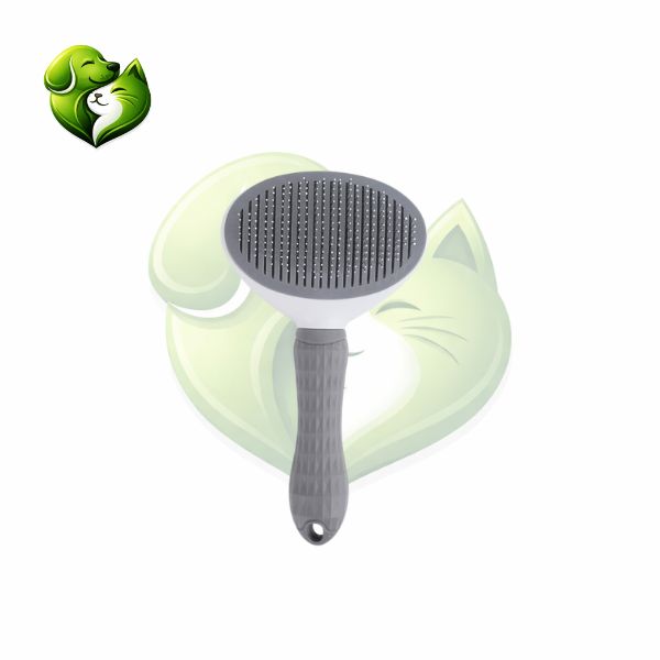 Escova Pente Pet em Plástico e Metal Petzen™ | Remove Pelos com Conforto