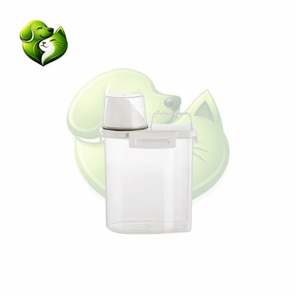 Tanque Hermético para Ração 1.8L, 2.5L e 3.0L – Lupzy™ | Alimentos Sempre Frescos e Protegidos