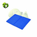 Tapete Gelado Azul para Pets Refrescante Contra Calor + Conforto Imediato