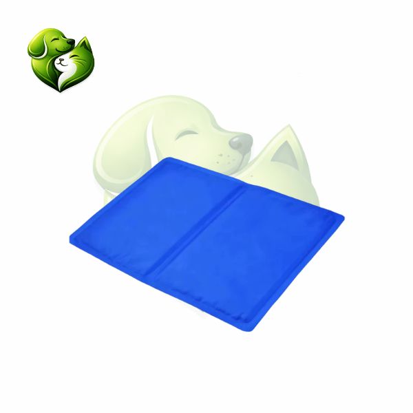 Tapete Gelado Azul para Pets Refrescante Contra Calor + Conforto Imediato
