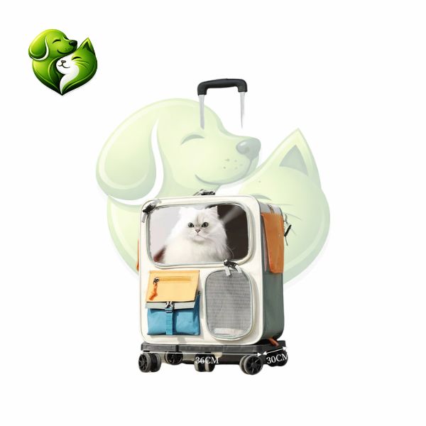 Carrinho Bolsa Mochila Mala de Transporte Pet para Viagem Cabine – TravelSafe™ | Conforto e Segurança até 15kg