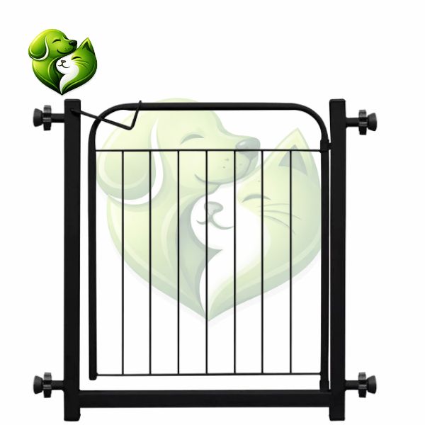 Portão Pet Portátil 69cm em Aço Antiferrugem – Duty™ | Segurança Prática para Pets e Crianças