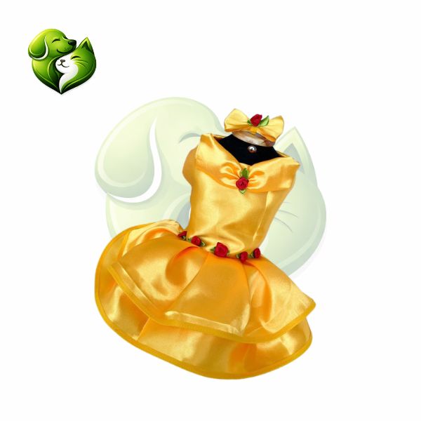 Fantasia Pet Bela – Vestido para Gatos e Cachorros