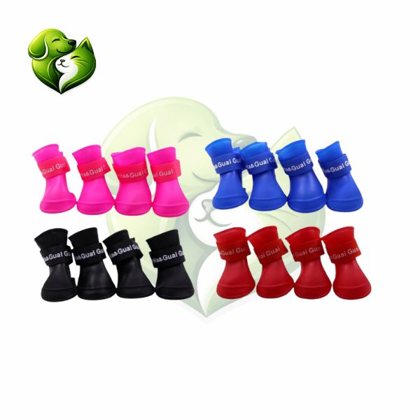 Tênis Botinha de Silicone Impermeável para Pets (4 Unidades) 🐾