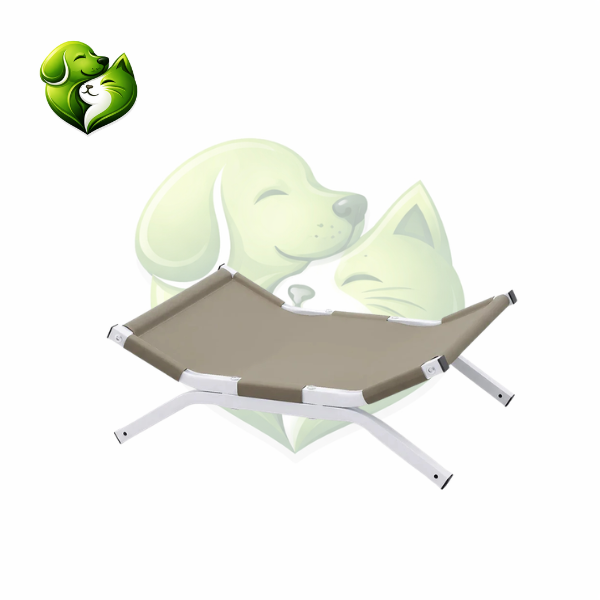Cama Suspensa Impermeável para Cães e Gatos Pequenos e Médios – Snouty™ | Conforto Elevado em Todas as Estações