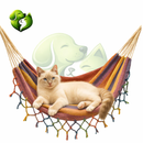 Rede de Descanso Suspensa Lavável e Resistente para Cachorro e Gato até 20kg Snouty™