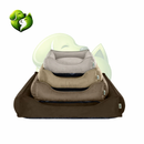 Cama Pet Suede com Zíper e Fundo Impermeável – Mileva | Conforto Aconchegante para Todos os Portes