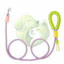 Guia 3 em 1 Elástica Ajustável com Porta-Saquinhos para Cachorro e Gato 185cm Pawslove™