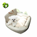 Cama Automotiva Impermeável em Couro Sintético para Cachorro e Gato Pawzly