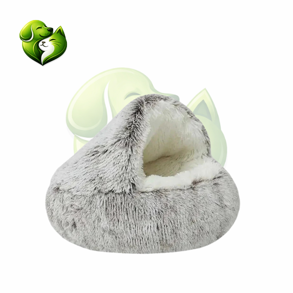 Cama Toca Anti Ansiedade de Pelúcia para Gatos PETZO