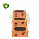 Escada 3 Degraus Antiderrapante para Cachorro e Gato em MDF Meu Pet