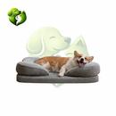 Cama Sofá Ortopédica para Cachorro de Medio e Grande Porte – Lupzy™ | Alívio Articular e Conforto Premium