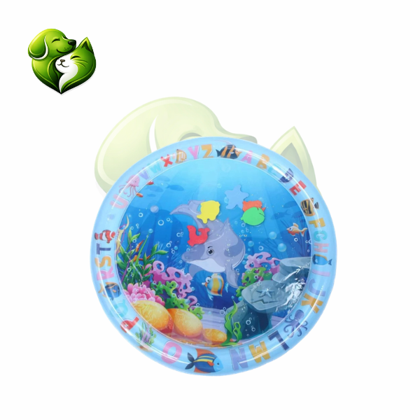 Tapete de Água Sensorial Interativo para Cachorros e Gatos Refrescante | Super Resistente
