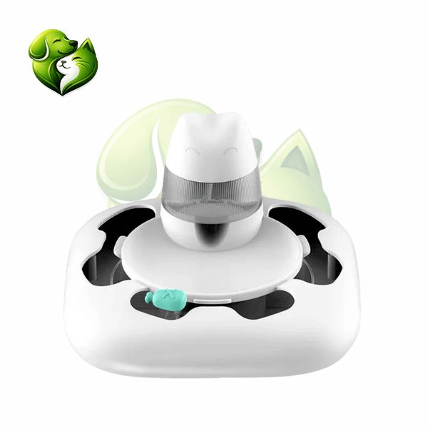Brinquedo Interativo Inteligente para Gatos – Dispensa Petiscos Automático | Meu Pet