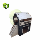 Casinha Duplex CatHouse™ – 2 Andares, Aventura e Conforto