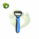 Pente Removedor de Pelos Duplo para Cães e Gatos – Woofline™