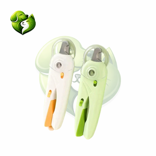 Cortador de Unhas com LED Profissional + Lixa e Tesoura para Cachorro e Gato Antiderrapante Snouty™