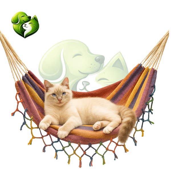 Rede de Descanso Suspensa Lavável e Resistente para Cachorro e Gato até 20kg Snouty™