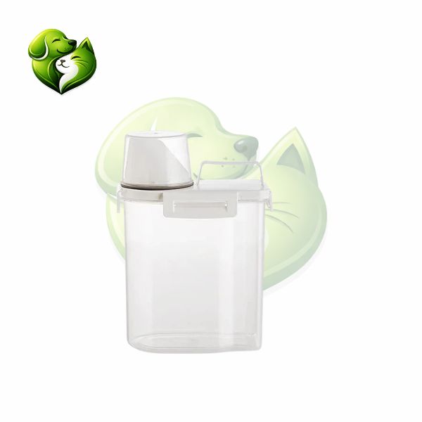 Tanque Hermético para Ração 1.8L, 2.5L e 3.0L – Lupzy™ | Alimentos Sempre Frescos e Protegidos