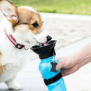 Garrafa Portátil Copinho Pet 500ml para Passeios e Viagens – Lupzy™ | Hidratação Fácil Sem Vazamentos
