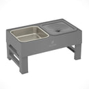 Alimentador Premium Elevado, Ajustável e Multifuncional com Comedouro Lento - Furrish™