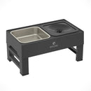 Alimentador Premium Elevado, Ajustável e Multifuncional com Comedouro Lento - Furrish™