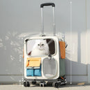 Carrinho Bolsa Mochila Mala de Transporte Pet para Viagem Cabine – TravelSafe™ | Conforto e Segurança até 15kg